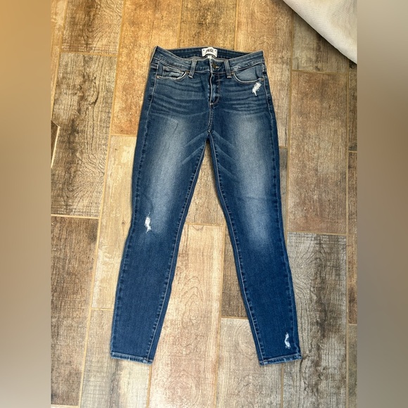 PAIGE Verdugo Ankle Jeans in 27- Light Distressing- See Pics - Picture 5 of 8